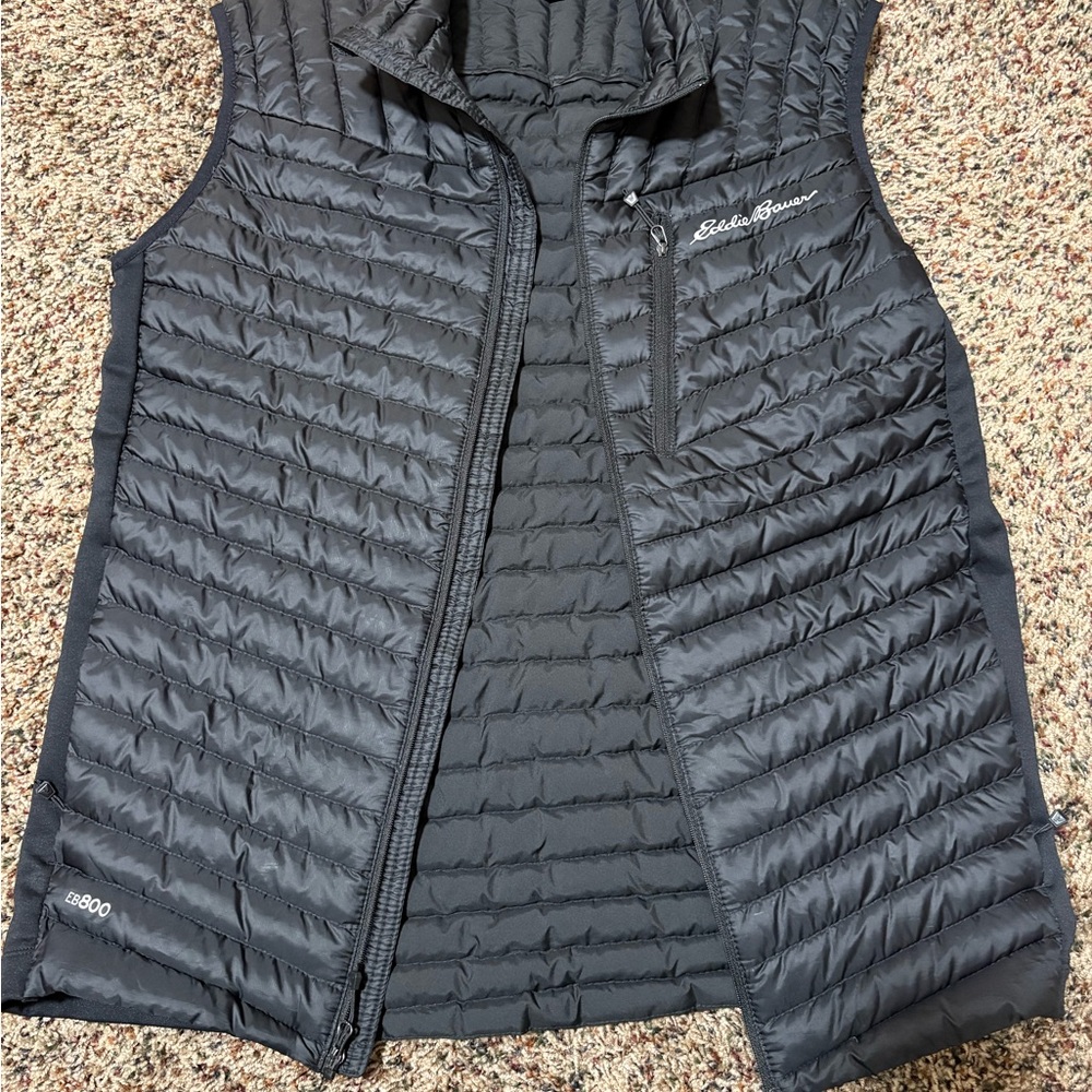 Eddie Bauer Black Vest Men’s Tall XL